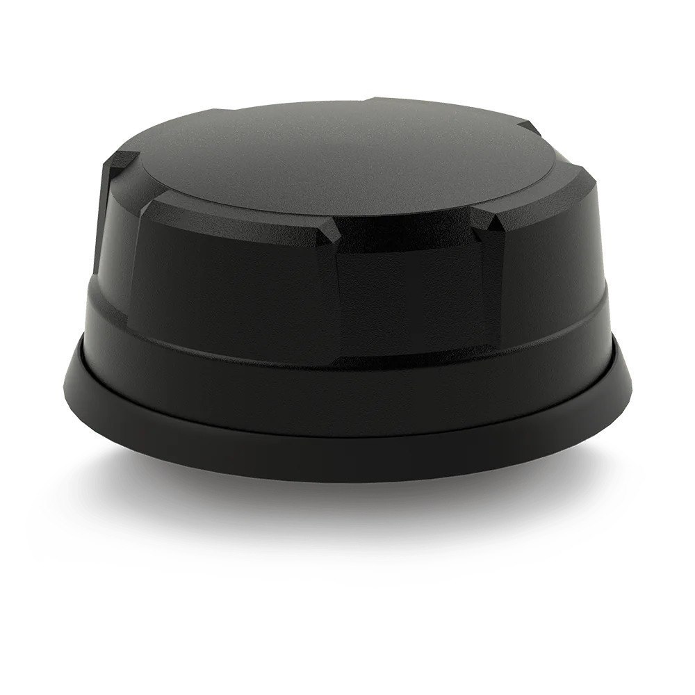 Panorama 7-In-1 5G Dome Antenna Black, 4×4 MiMo 4G/5G, Up To 6×6 MiMo WiFi, Optional GPS/GNSS Vehicle Ant,SMA (M) 617-960/1710-6000MHz, Ik10, Ip69k