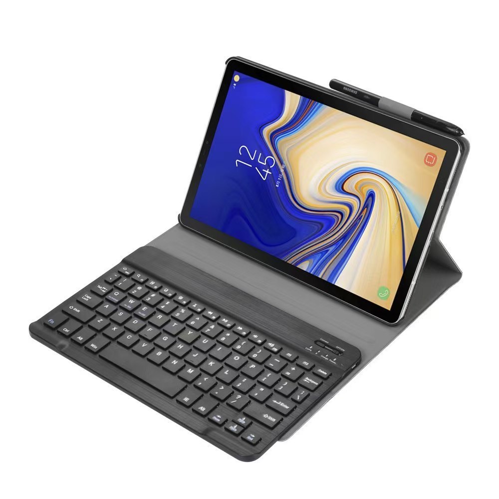 Pisen Lenovo Tab M11 (11') Keyboard + Case Black, Magnetic, Pu Leather Covering, Front & Rear Facing Camera Holes