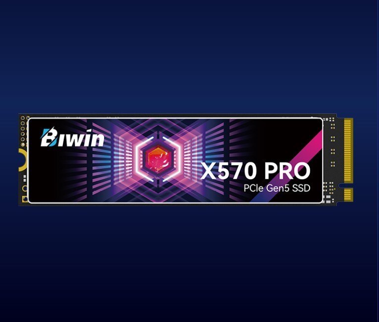 Biwin X570-8TB M.2 PCIe Gen 5*4 Speeds Up To 14000/13000 MB/s BX570DN08TB-RGX - 5 Year Warranty