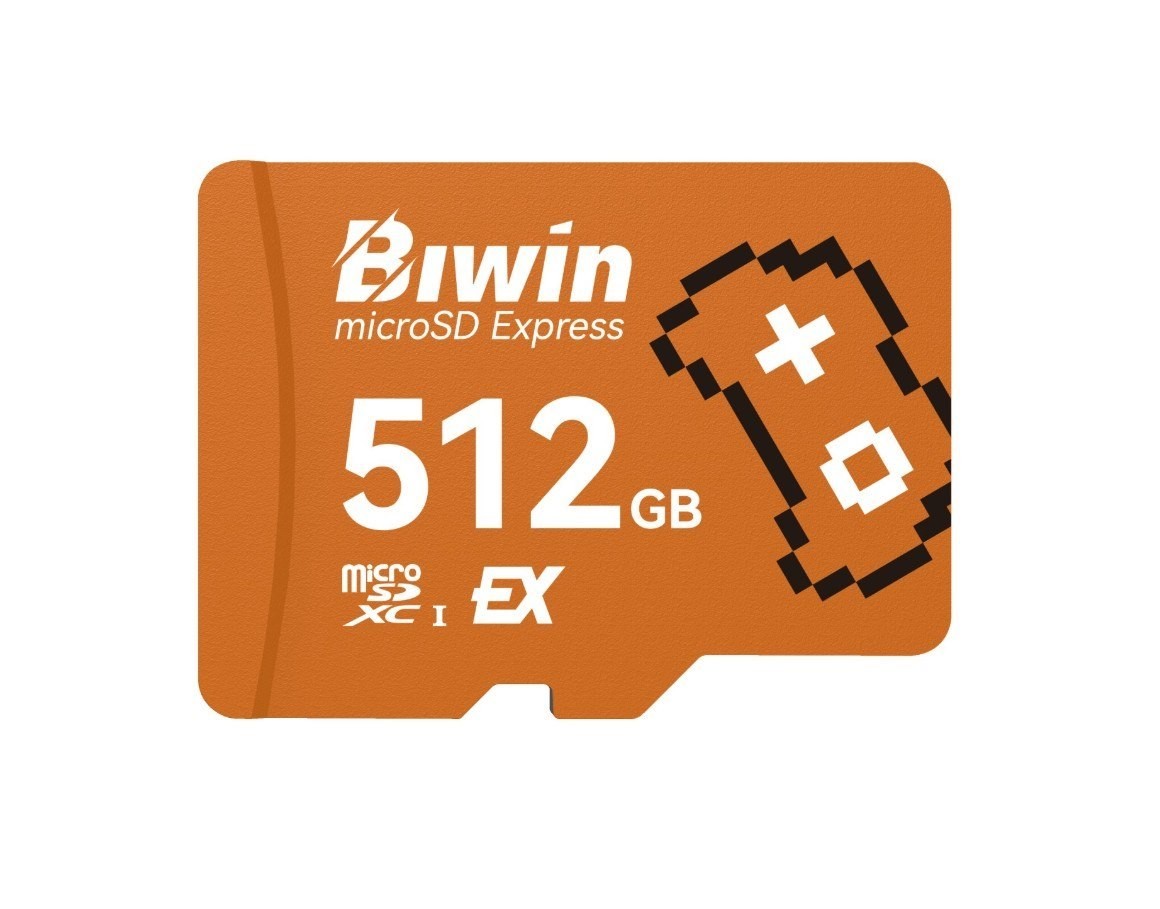 Biwin Me300-512G microSD Express Read & Write Speed Up To 900 MB/s & 800 MB/s Bame300512g-Rgx