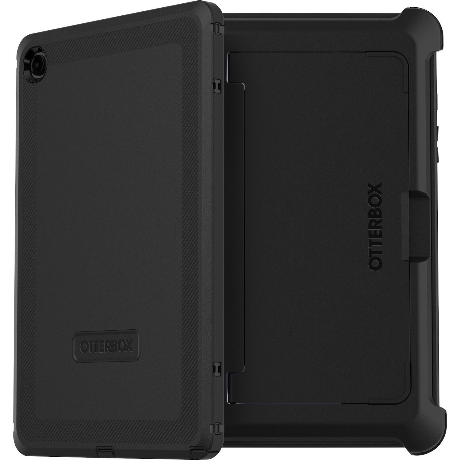 OtterBox Defender Samsung Galaxy Tab A9+ Case - Black (77-95006), Drop+ 2X Military Standard, Multi-Layer, Built-In-Screen Protector, Rugged Design