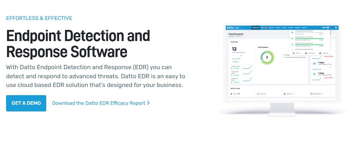 Datto EDR - Endpoint Detection and Response
