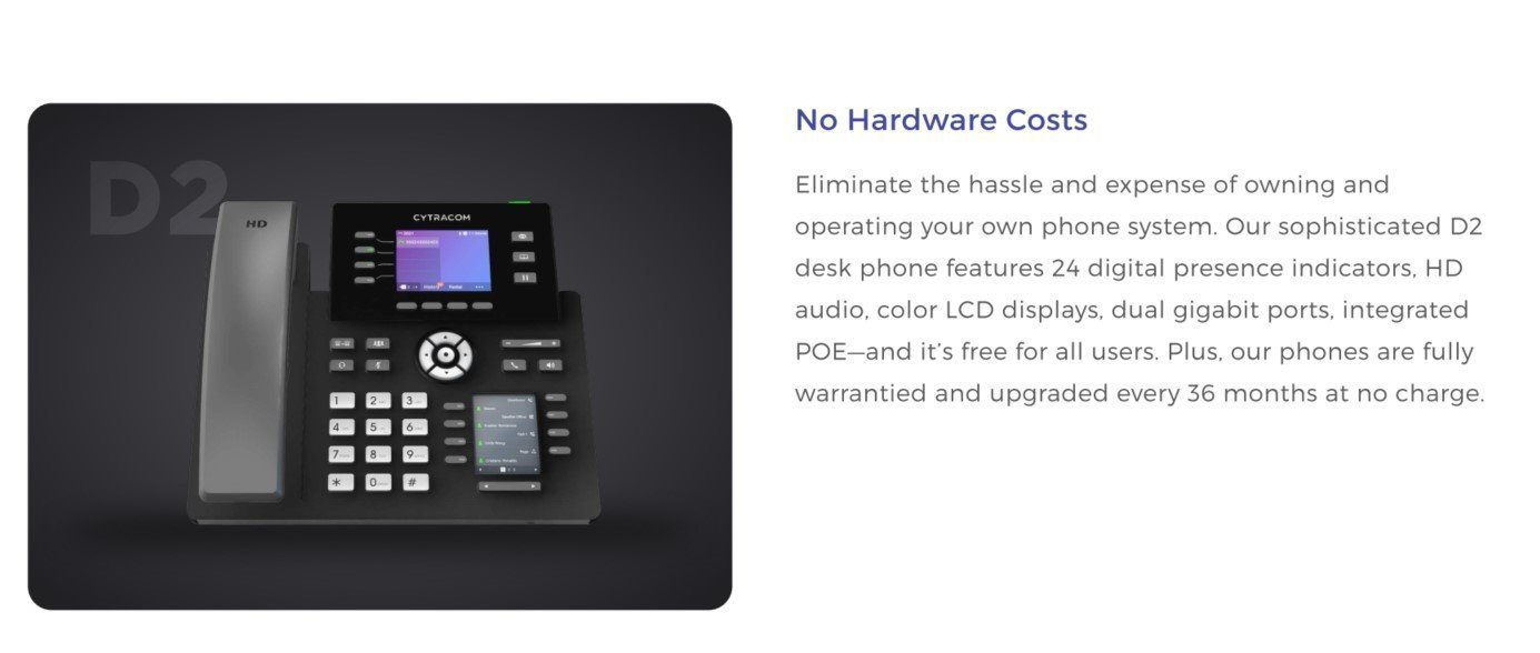Cytracom Fully Managed UCaaS - C1 - (50-99 users)