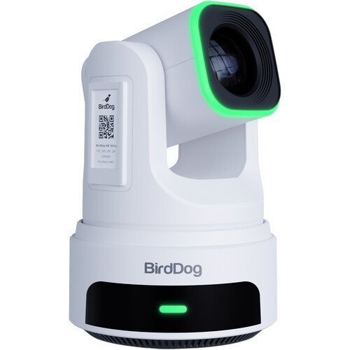 BirdDog X4E Ultra PTZ Camera with AI Tracking (White)