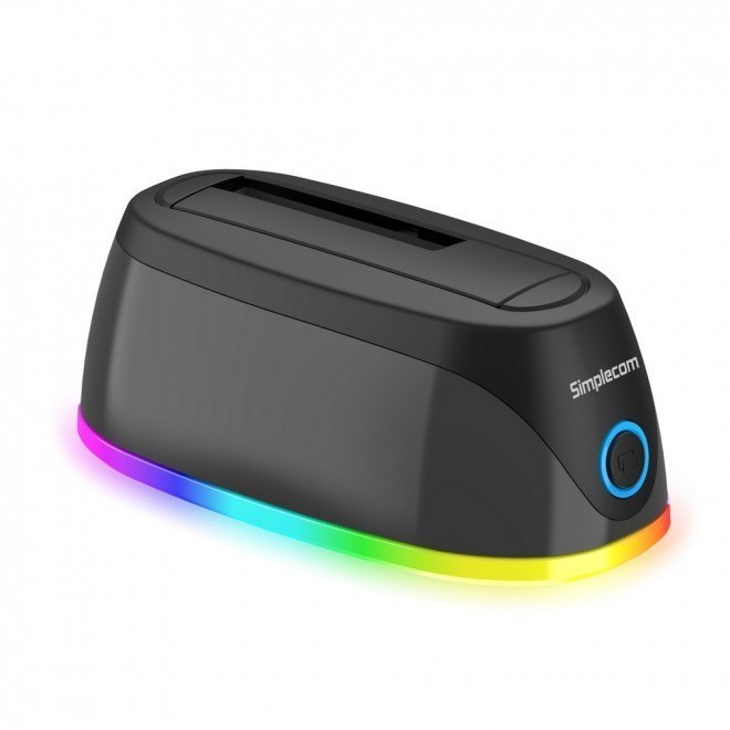 Simplecom (LS)Simplecom SD336 Usb 3.0 Docking Station For 2.5' And 3.5' Sata Drive With RGB Lighting