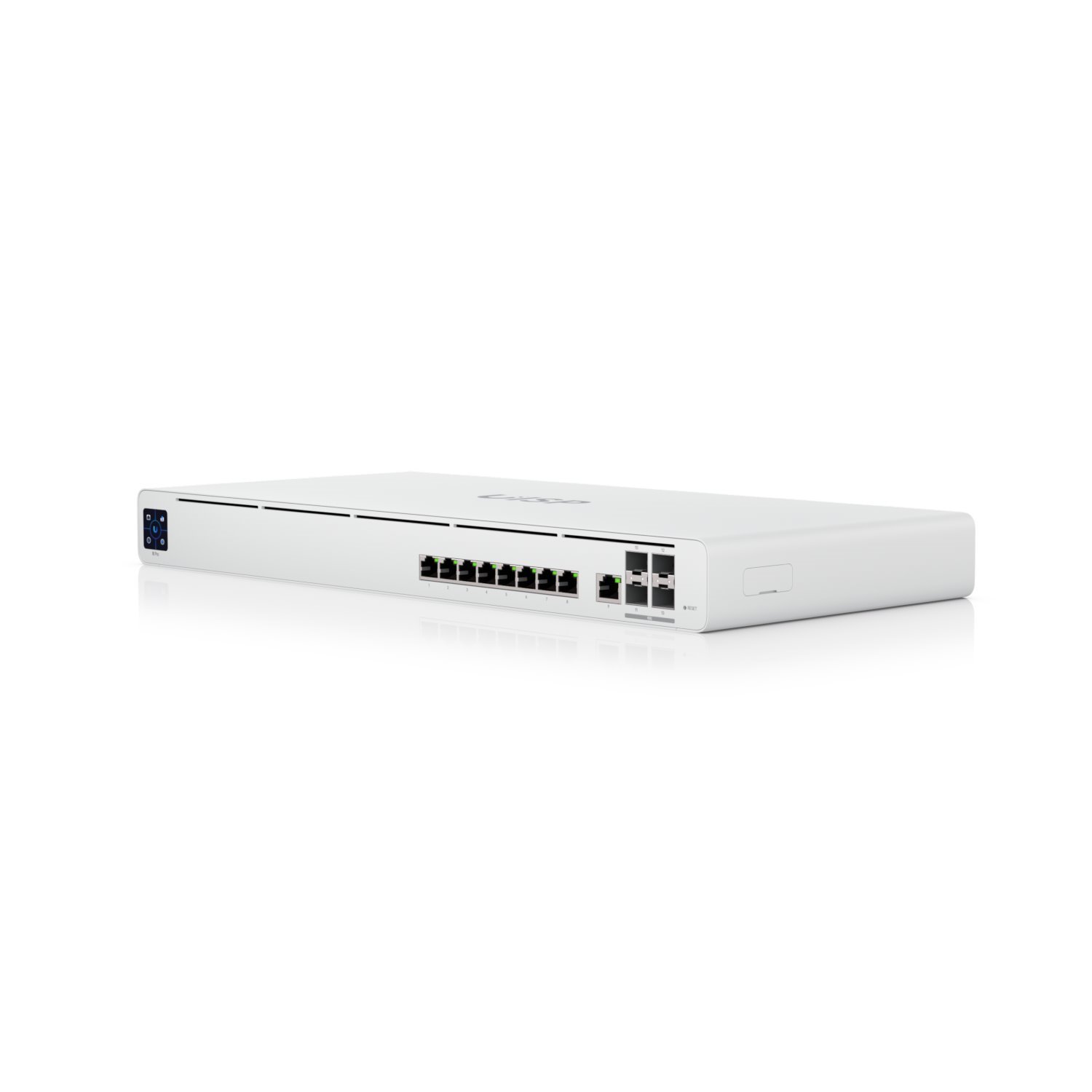 Ubiquiti Uisp Router Professional, (9) GbE RJ45 Ports, (4) 10G SFP+ Ports, Integrated Layer 2 Switch, Up To 9,500 MBPS Nat Throughput,
