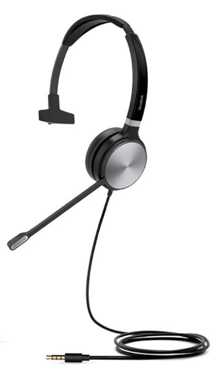 Yealink Uhm361 Premium Wideband 3.5MM Mono Headset, For Yealink Ip Phones, Controller Not Included, Unified Communication, High-Quality Audio