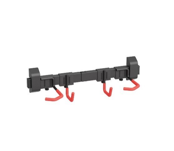 Brateck LBM09-02 Catch-All Wall Mounted Bike Rack For 2 Bikes (Black) (LS)
