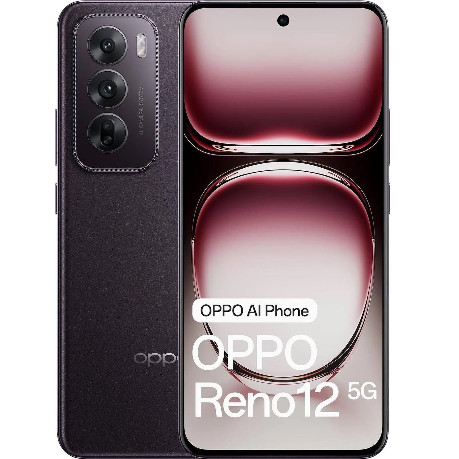 Oppo Reno12 5G - Black Brown(CPH2625AU Black)*AU Stock*, 6.7', Full HD+, 120Hz, 12GB/256GB, 50MP/32MP, Dual Sim, 5000mAh, 2 Years Warranty