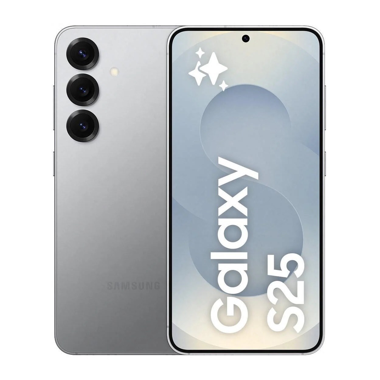 Samsung Galaxy S25 5G 256GB - Silver Shadow *Au Stock* , 6.2' ,Full HD+, 120Hz, 12GB/256GB, 50MP/12MP, Single+ Esim, Ai, 4000mAh, 2 Years Warranty