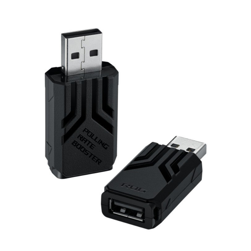 Asus Rog Polling Rate Booster, Up To True 8000 HZ Wireless Polling Rates When Used With Compatible Rog Mice And Keyboards