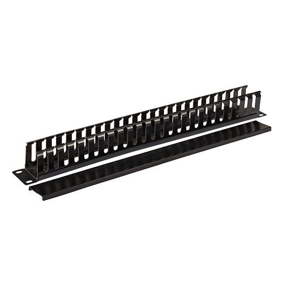 4Cabling 1Ru 19" Cable Management Rail | 24 Slot