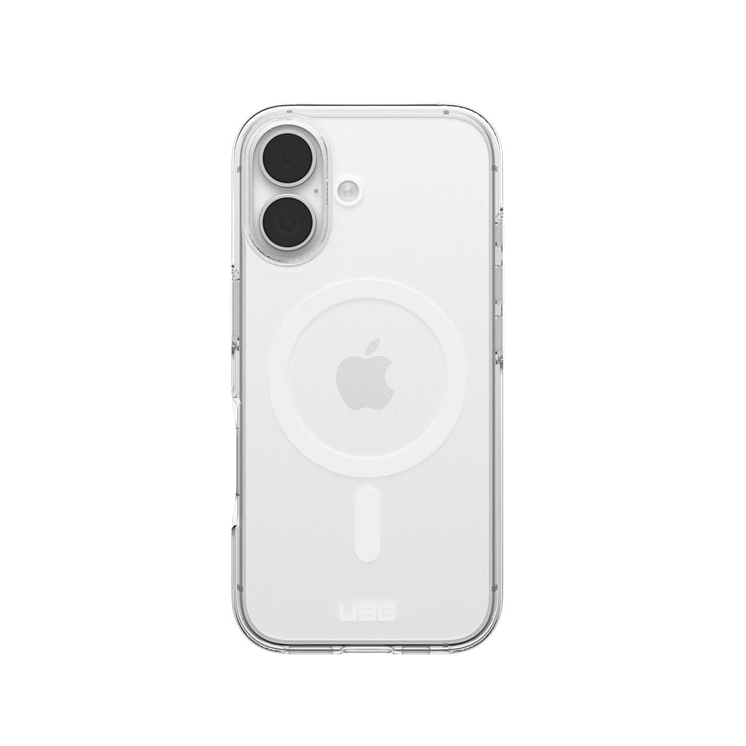 Generic Uag Scout Clear MagSafe Apple iPhone 17 (6.3') Rugged Case - Ice/White (114559114341), 10Ft. Drop Protection, Impact Resistant, 10 Year Warranty