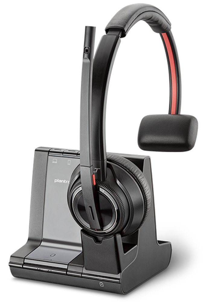 Poly Plantronics Savi Office W8210 Oth Mono Dect, PC/DSKPHN/BT, Usb-A