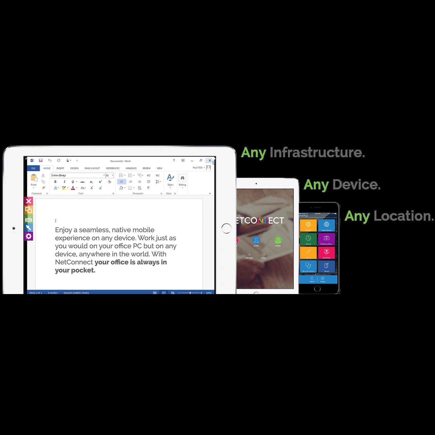 Netconnect License, per user, per year. 