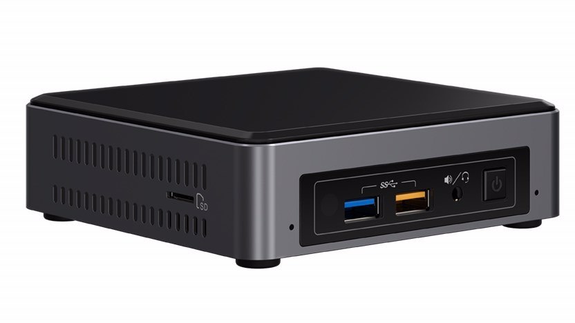 NUC Fanless Mini PC, Windows 10 Pro i5/8GB RAM/256GB SSD.