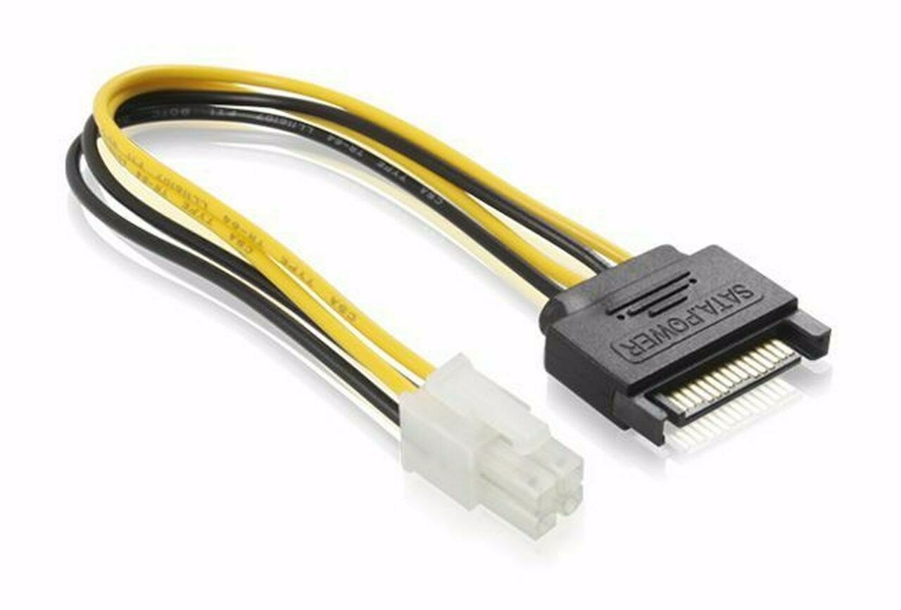 15CM SATA Male To ATX P4 Pin Power cable