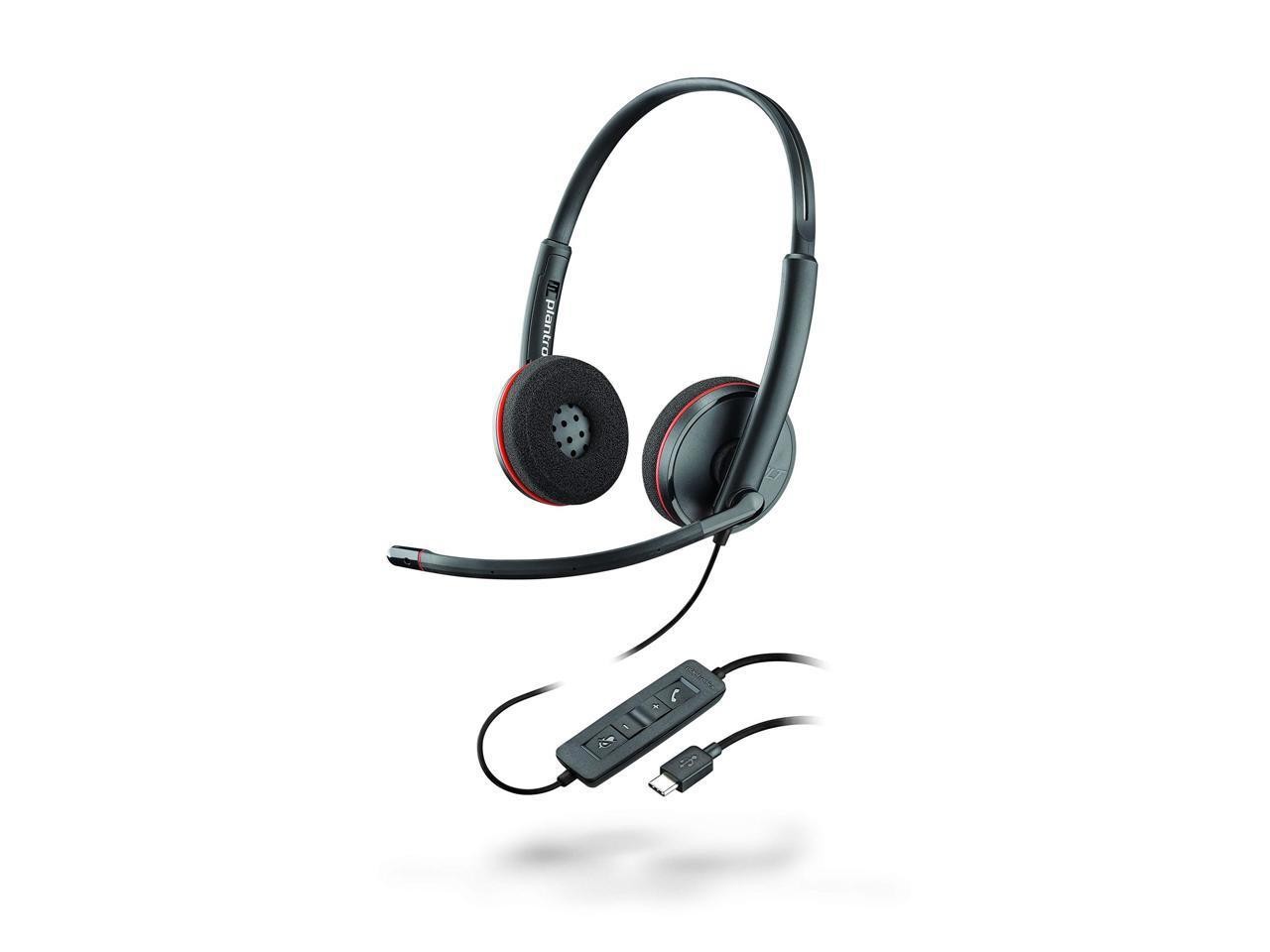 Plantronics Blackwire C3220 Usb-C Black