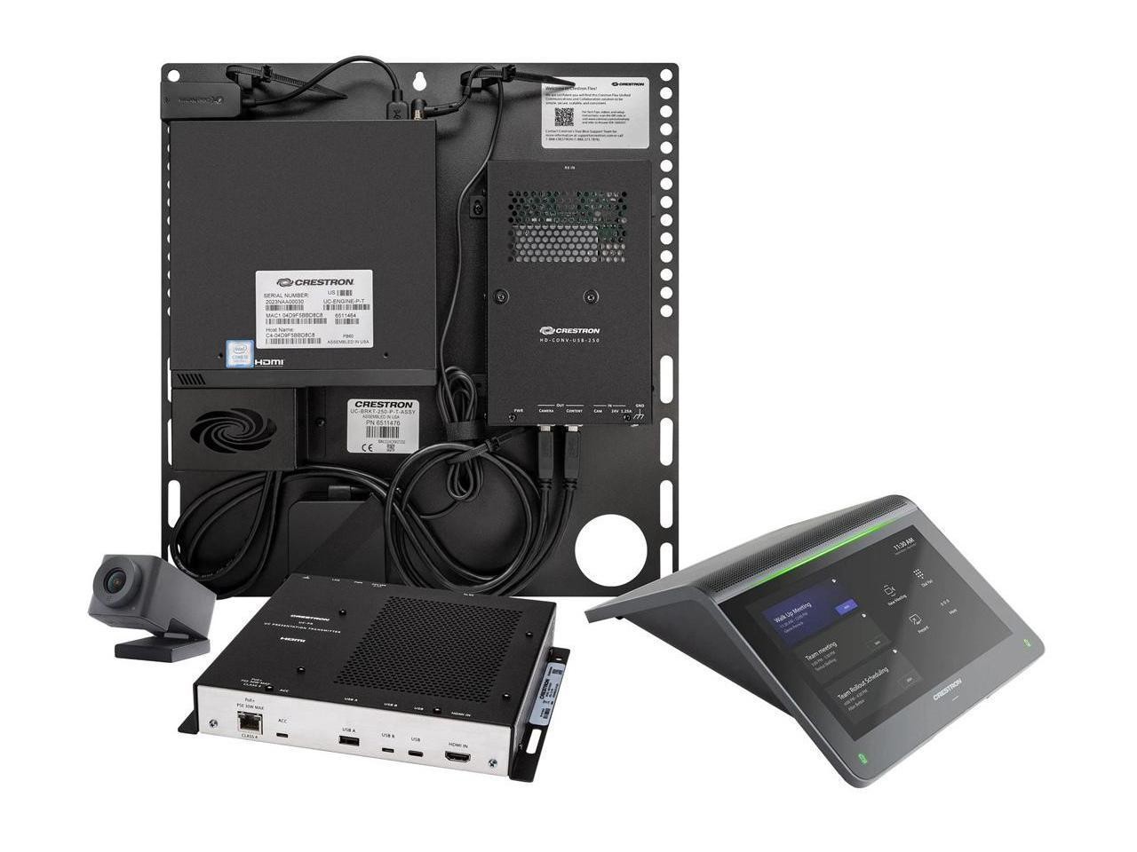 Crestron Flex Uc-Mmx30-T - For Small Microsoft Teams Rooms - Video Conferencing Kit - Certified For Microsoft Teams - Black