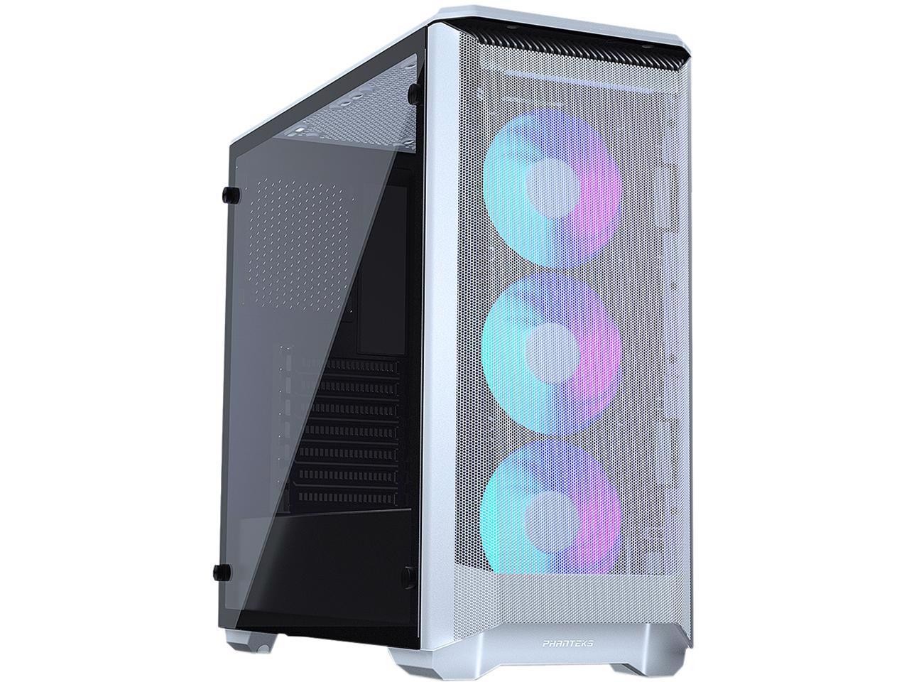 Phanteks Eclipse P400a Ph-Ec400atg_Dwt01 White Steel / Tempered Glass Atx Mid Tower Computer Case