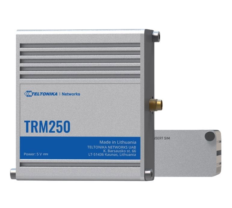 Teltonika Industrial Cellular Modem, 4G/Lte (Cat M1), NB-IoT, Small Size, Usb Interface For Internet Access, External Antenna, Psu Excluded