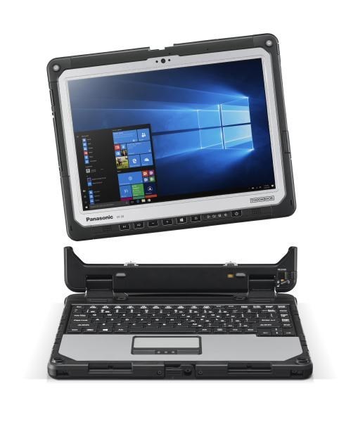 Panasonic Toughbook CF-33 MK1 I7-7600U, 16GB, 256GB SSD Opal, 12" QHD, 4G (W/ 30 Point GPS) True Serial, (No Webcam), W10P, 6 Mo WTY