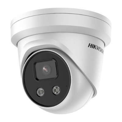 Hikvision Ds-2Cd2386g2iu2 8MP Outdoor AcuSense Gen 2 Turret Camera, Built-In Mic, Ip66, 2.8MM