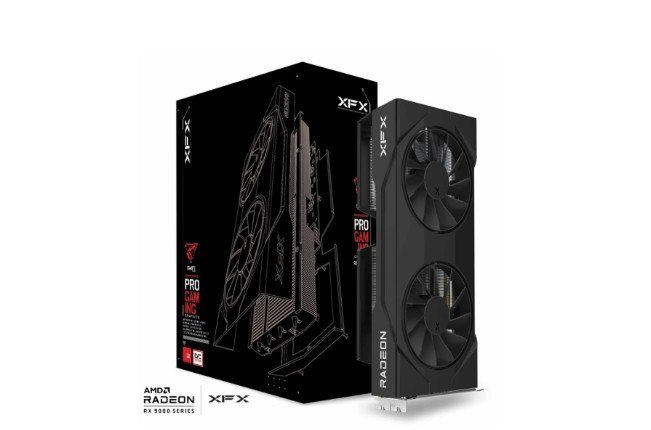 XFX Swift Amd Radeon RX 9060XT Oc Dual Fan Gaming Edition With 16GB GDDR6 Hdmi 2xDP, Amd Rdna™ 4 (RX-96TSW16BQ)