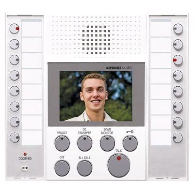 Aiphone *SpOrd* Aiphone Ax Series Audio / Video Master, 8 Doors, 8 Masters, White
