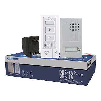 Aiphone DB Series 1 Door / 1 Master Kit, Inc. Da-1Ds, DB1-MD, 16Vac1500/5