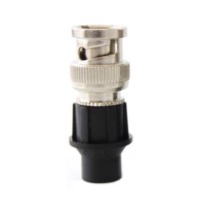 Generic Pressure Connector BNC, Plastic Coaxial, Patented, Blue