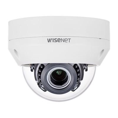Hanwha Wisenet HD+ 2MP Ahd Outdoor Dome, WDR, Ir, Ip66, Ik10, 3.2-10MM, White
