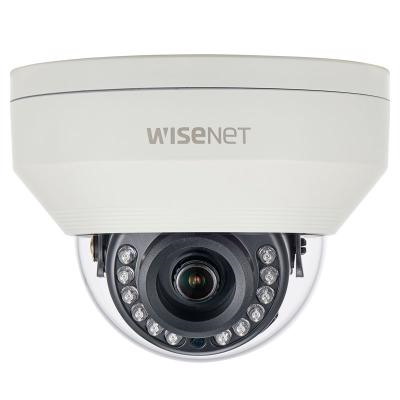 Hanwha Wisenet HD+ 4MP Ahd Outdoor Dome, DWDR, 20M Ir, Ip66, Ik10, 12VDC, 2.8MM