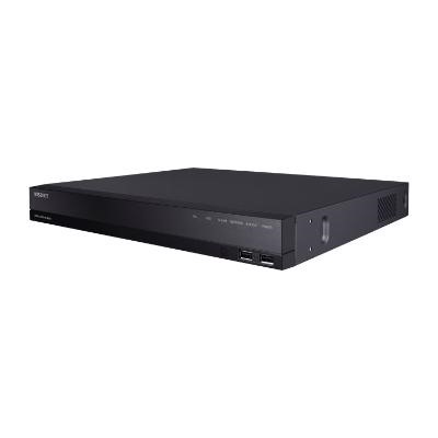 Hanwha Wisenet 16CH Pentabrid Recorder, Ahd/Tvi/Cvi/Cvbs/Ip, H.265, 2X Sata, No HDD