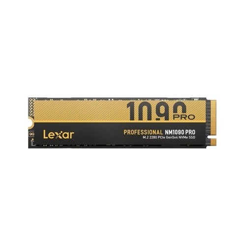 Lexar 4TB NM1090 Pro M.2 2280 PCIe Gen 5X4 NVMe SSD Up To 14000MB/s Read, 13000MB/s Write, Five-Year Limited Warranty, Dram- Based