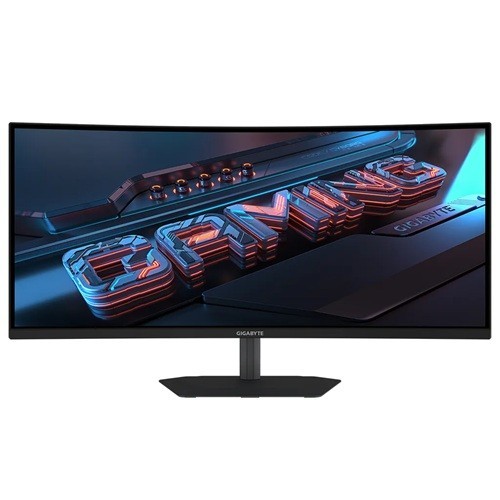 Gigabyte G34WQC2 Gaming Monitor Curve; 34" Va 1500R; Native 1500R, Va Panel QHD, 200 HZ With 1MS Response Time, Amd FreeSync Premium, Vesa Display HDR400, Spea