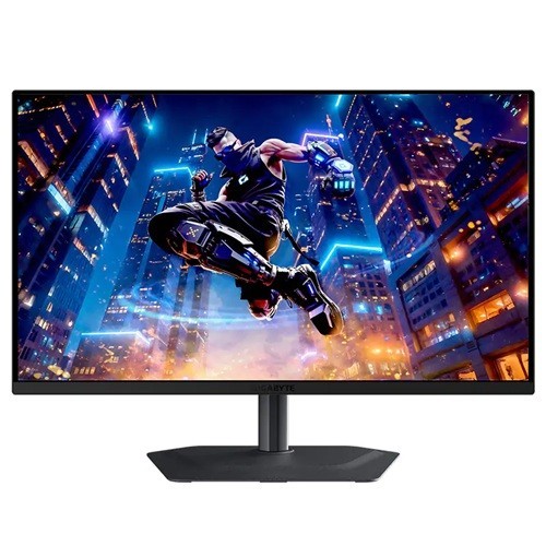 Gigabyte M27Q3 27" SS Ips QHD Gaming Monitor, 300Hz/OC 320Hz, 1MS GTG, 95% Dci-P3, G-Sync Compatible, Usb-C PD, KVM, HDR400, Ergonomic Stand