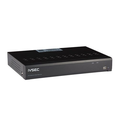 Ivsec | NR3082XB | 8 Channel NVR, 12MP, 8 PoE Ports, 2 Bays, H265, 4K Hdmi, Ivs