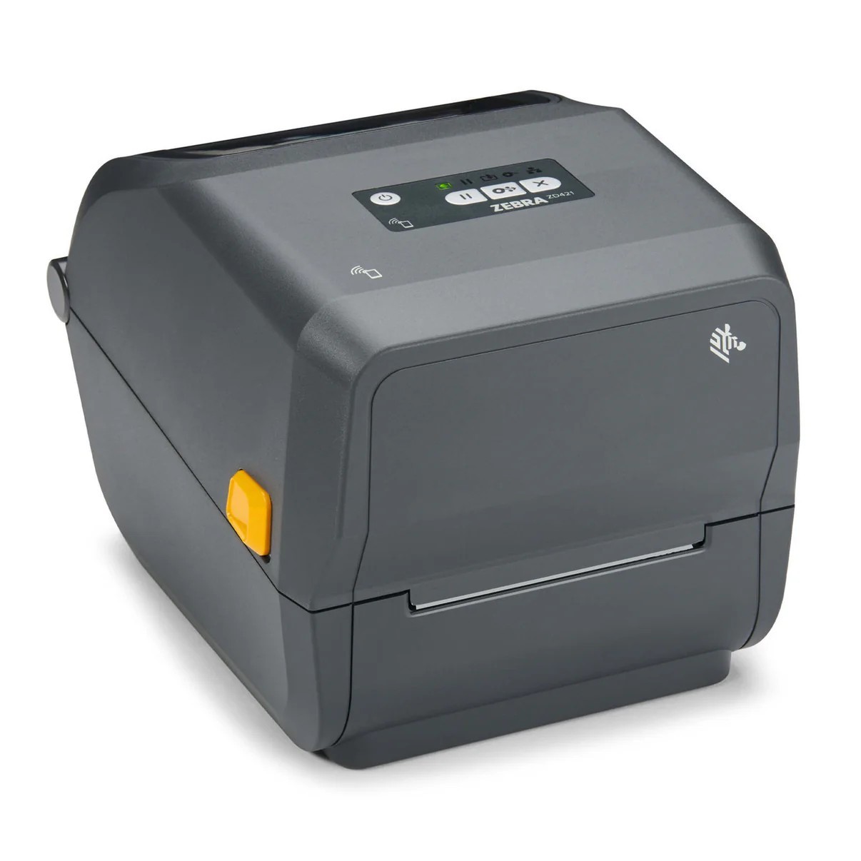 Zebra ZD421 Desktop, Manufacturing, Transportation & Logistic, Government Thermal Transfer Printer - Monochrome - Label/Receipt Print - USB - USB Host - Wireless LAN - Near Field Communication (NFC)
