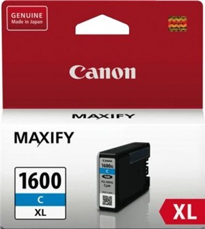 Canon PGI1600XLC Original Ink Cartridge - Cyan
