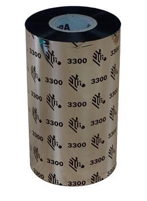 Zebra J3300BK11030 Thermal Transfer Ribbon - Black Pack