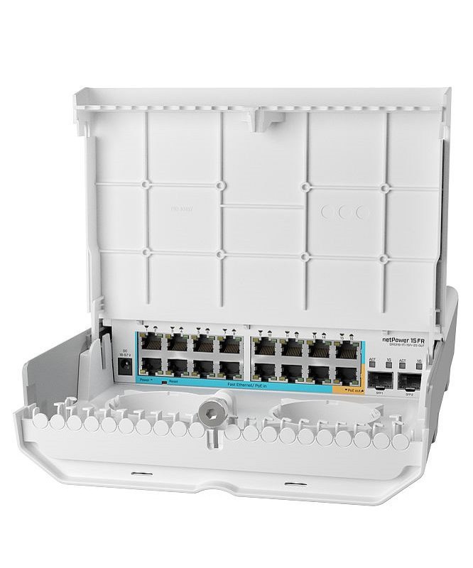 Mikrotik netPower 15FR Outdoor 18 Port Reverse PoE Switch With SFP Ports