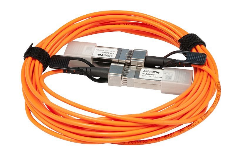 Mikrotik 5M Mikrotik Active Optics Direct Attach Cable (Dac) 10Gbps