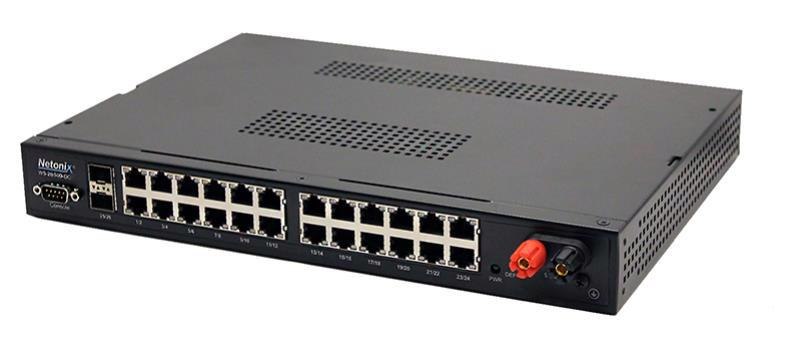 Netonix 26 Port 500W DC Powered Managed PoE Switch