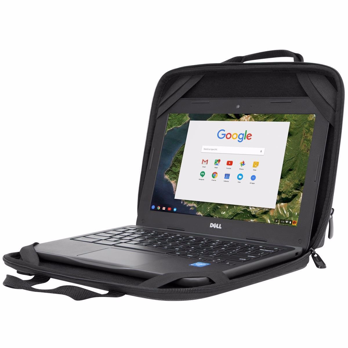 Targus 11.6" Work-In Essentials Case For Chromebook - Black/Grey