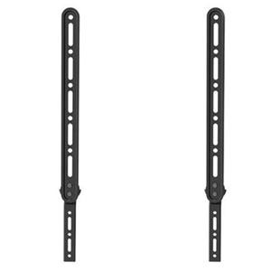 Brateck Lumi SB-41 Universal Sound Bar Bracket. Attaches To Vesa Holes Of TV For Mounting Below TV. Fits Most 23-65" TVs.