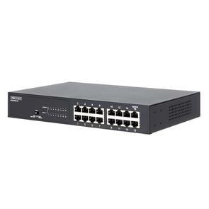 Edgecore 16 Port Ge Unmanaged Switch. Support Vlan Mode. Jumbo Frame And Auto Mdi/Mdix.