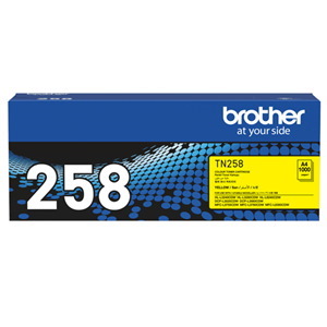Brother Original Laser Toner Cartridge - Yellow Pack