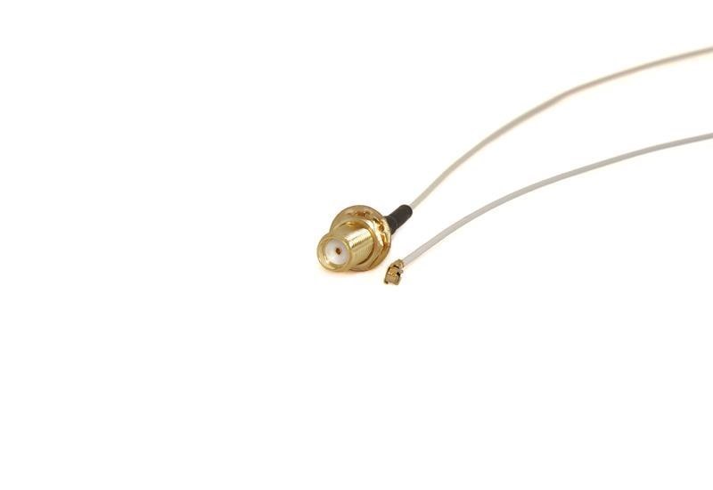 Go Wireless Sma Female Bulkhead To U.Fl 20CM 50 Ohm Coax Pigtail