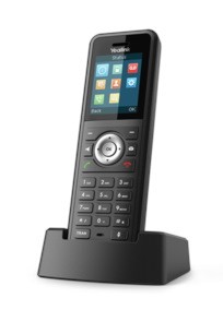 Yealink Rugged Cordless Dect Phone Ip67 Dial Mic Noise Cancellation 2.4 In Colour Display